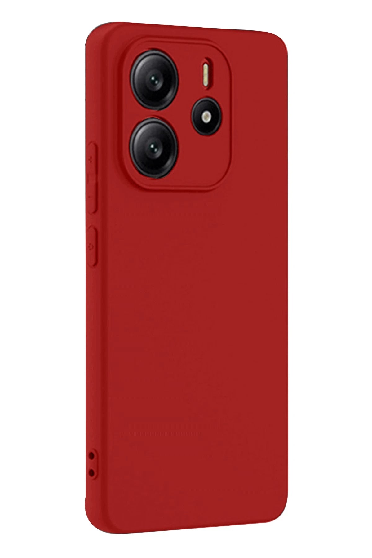 nebaktın Xiaomi Redmi Note 14 4G Kılıf First Silikon - Kırmızı 3