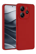 nebaktın Xiaomi Redmi Note 14 4G Kılıf First Silikon - Kırmızı 1
