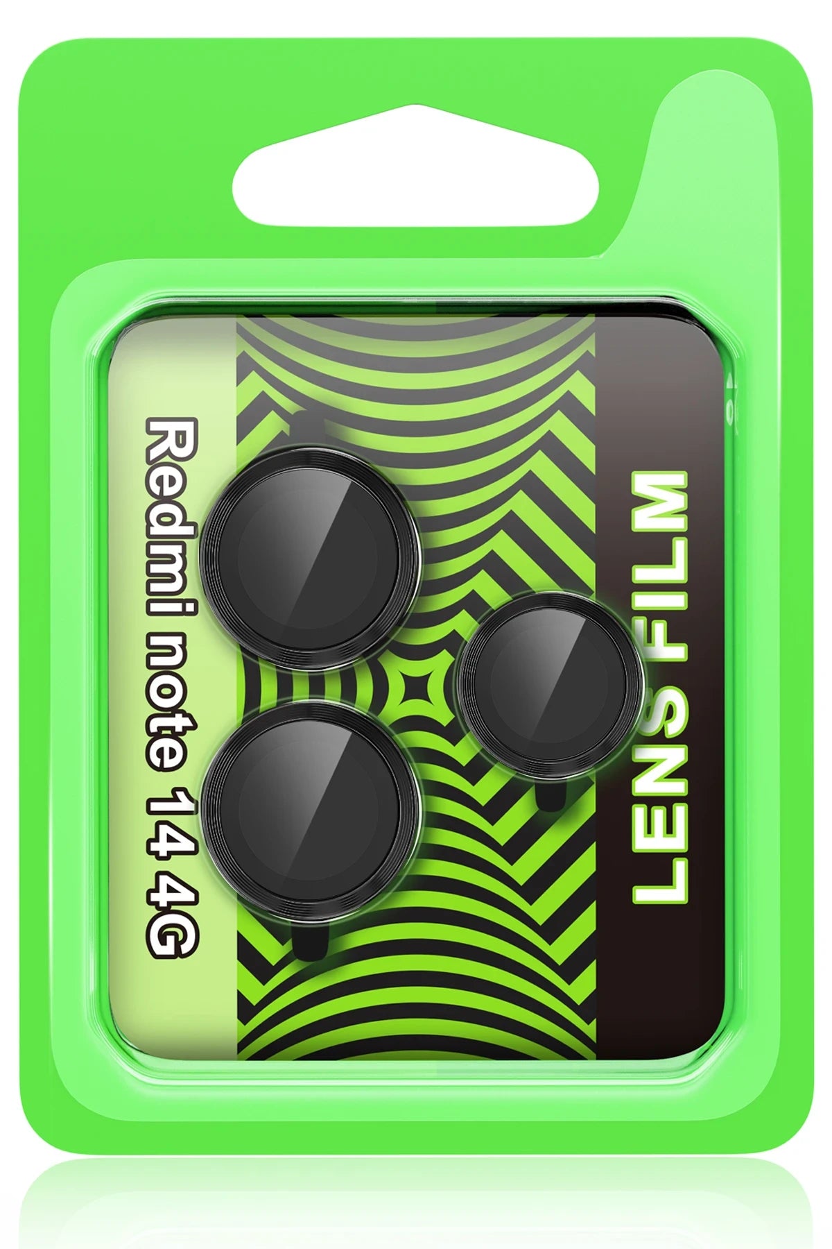 nebaktın Xiaomi Redmi Note 14 4G Raze Metal Kamera Lens - Siyah 1