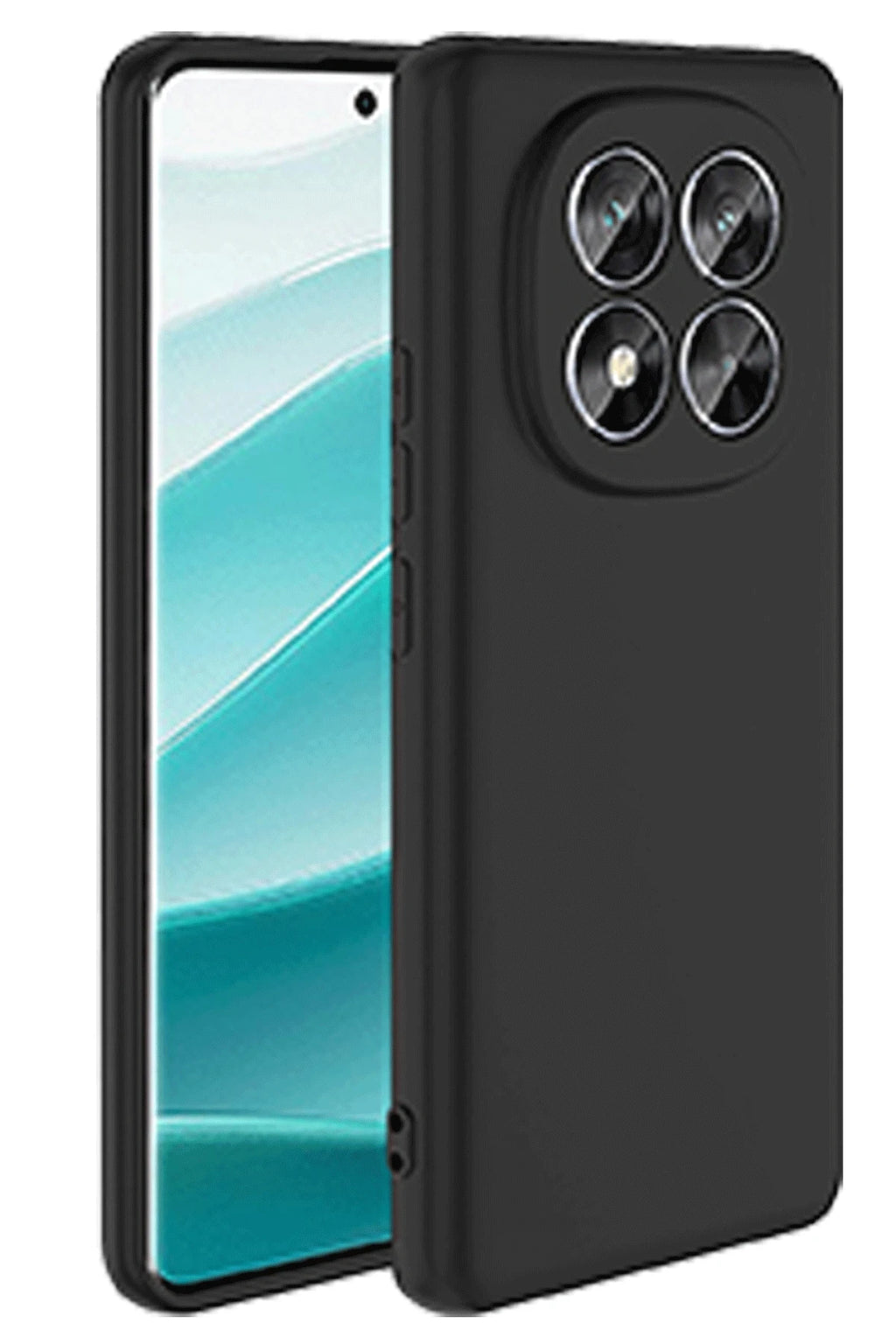 nebaktın Xiaomi Redmi Note 14 Pro 4G Kılıf First Silikon - Siyah 1