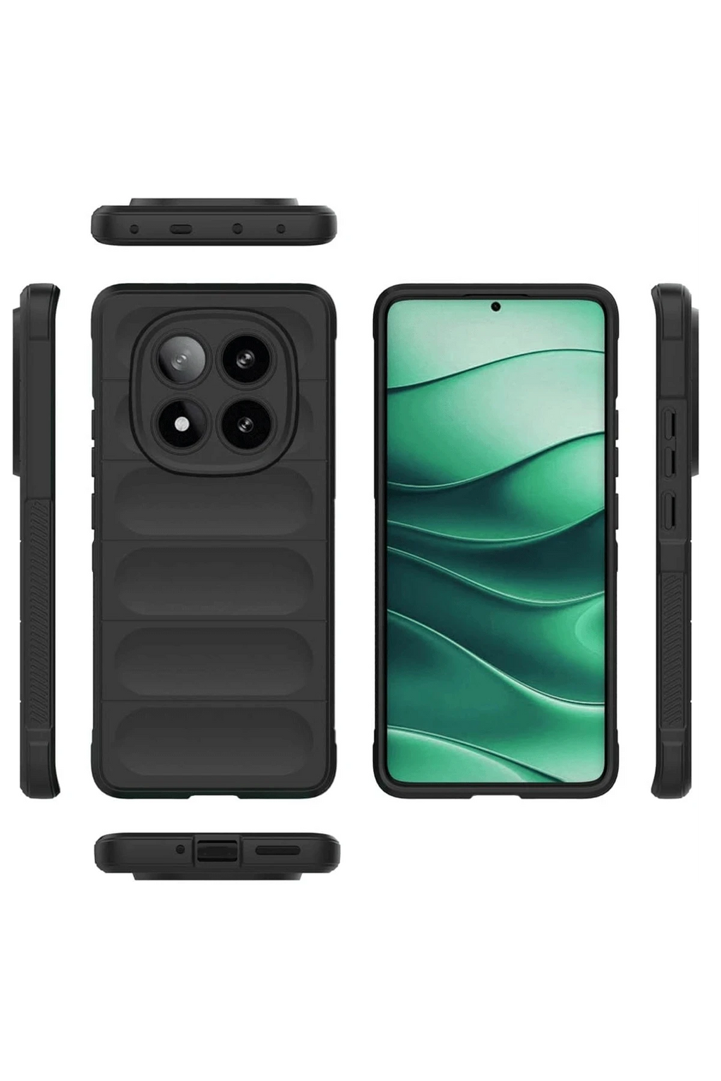 nebaktın Xiaomi Redmi Note 14 Pro 4G Kılıf Optimum Silikon - Lacivert 4