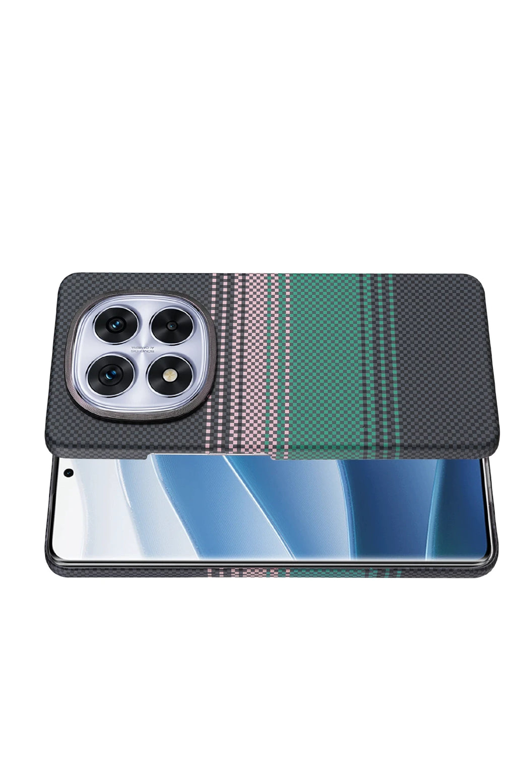 nebaktın Xiaomi Redmi Note 14 Pro 4G Vega Magsafe Kapak - Yeşil 3