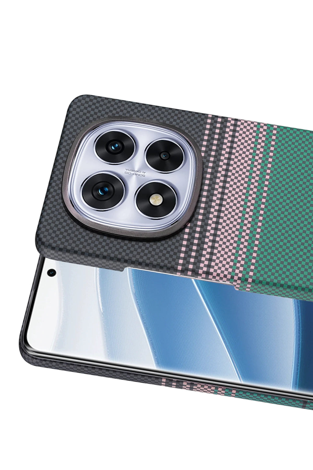 nebaktın Xiaomi Redmi Note 14 Pro 4G Vega Magsafe Kapak - Yeşil 2