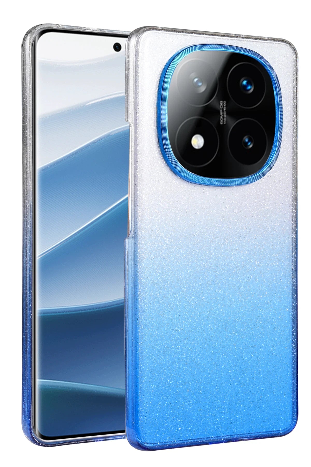 nebaktın Xiaomi Redmi Note 14 Pro 5G Glossy Kapak - Mavi 1