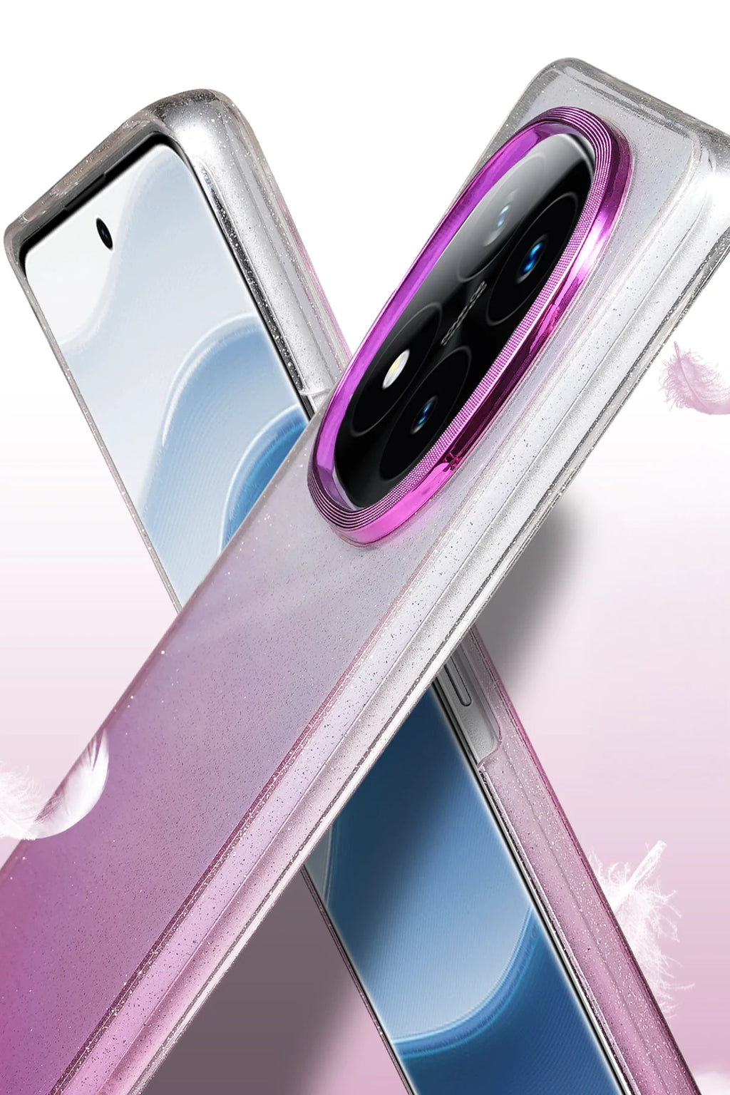 nebaktın Xiaomi Redmi Note 14 Pro 5G Glossy Kapak - Mor 2