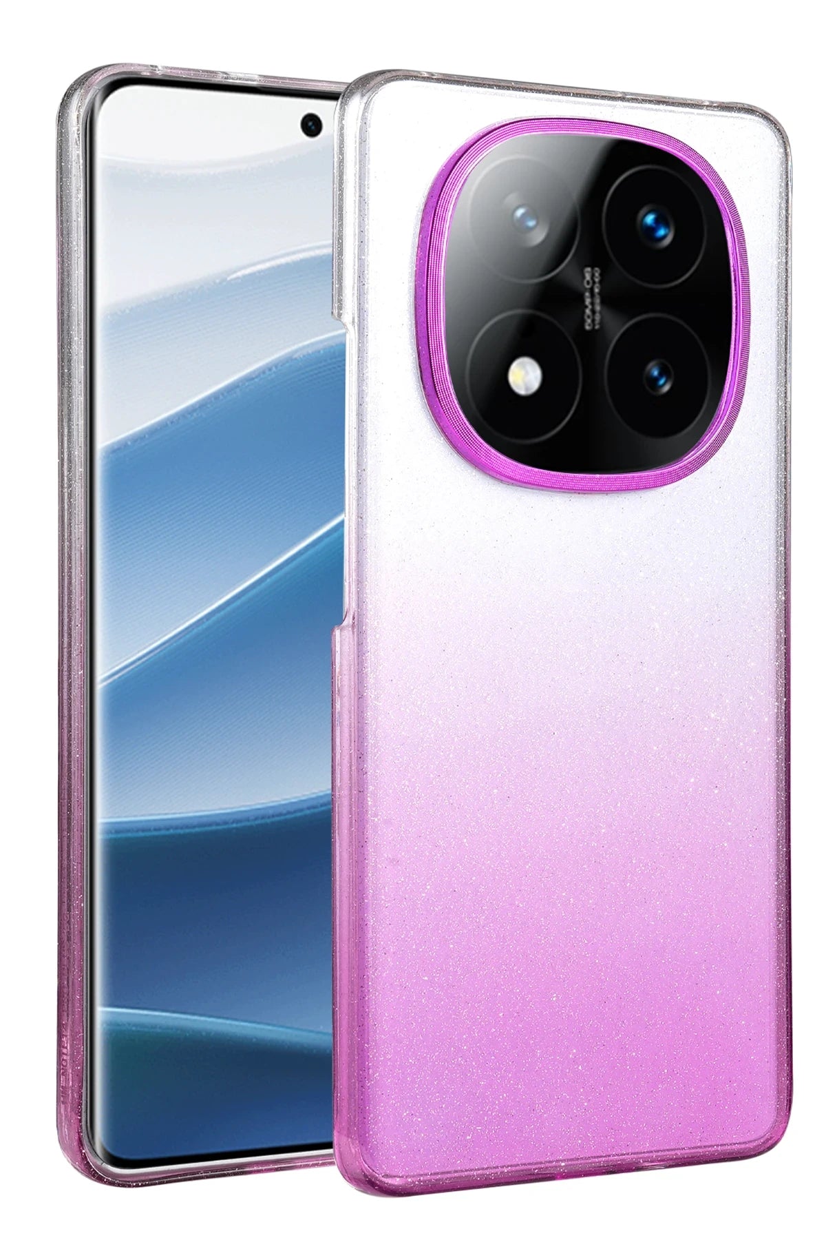 nebaktın Xiaomi Redmi Note 14 Pro 5G Glossy Kapak - Mor 1