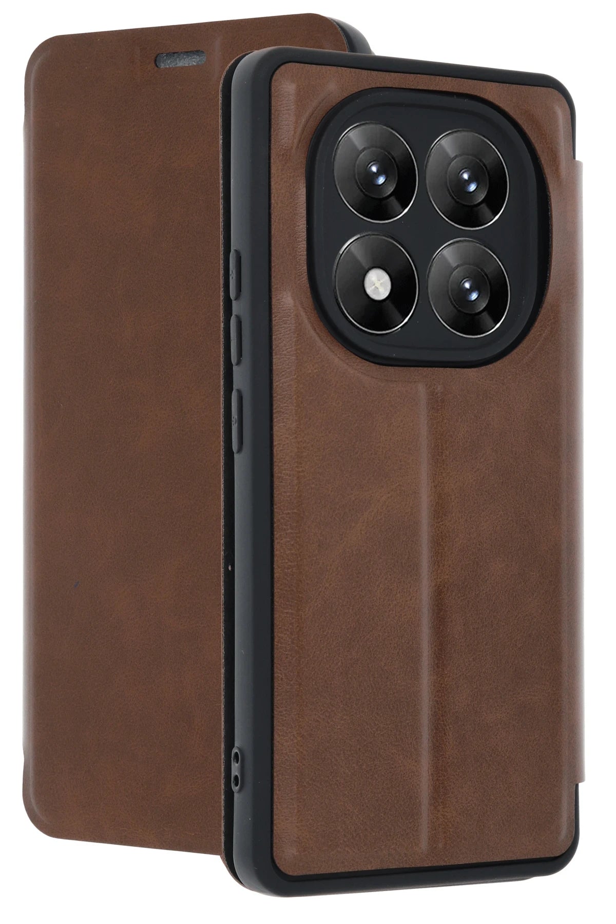 nebaktın Xiaomi Redmi Note 14 Pro 5G Kılıf Flip Cover - Taba 1