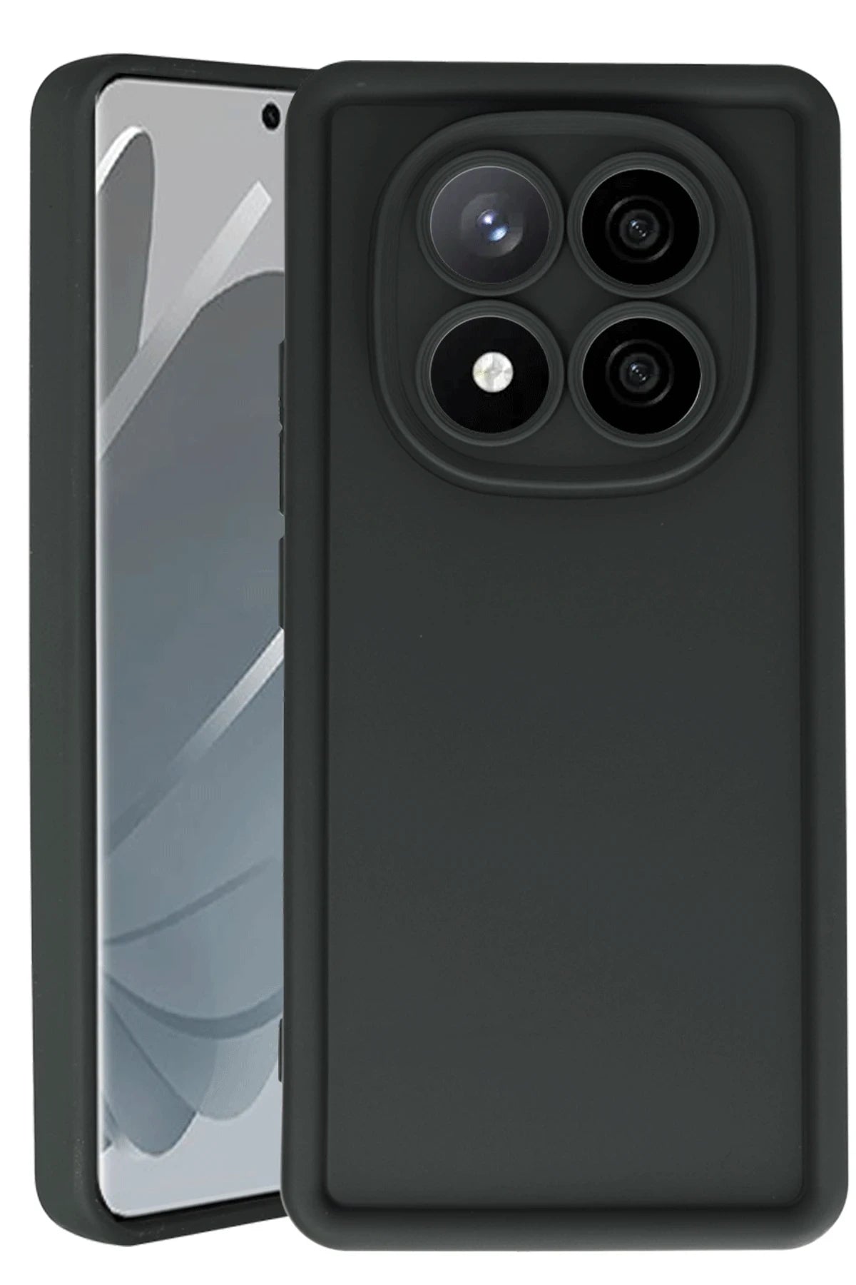 nebaktın Xiaomi Redmi Note 14 Pro 5G Kılıf Viera Silikon - Siyah 1