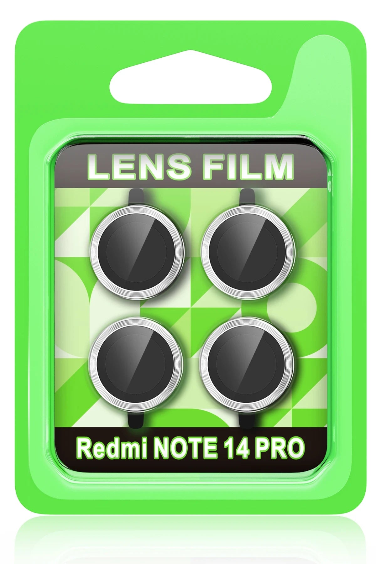 nebaktın Xiaomi Redmi Note 14 Pro 5G Raze Metal Kamera Lens - Gümüş 1