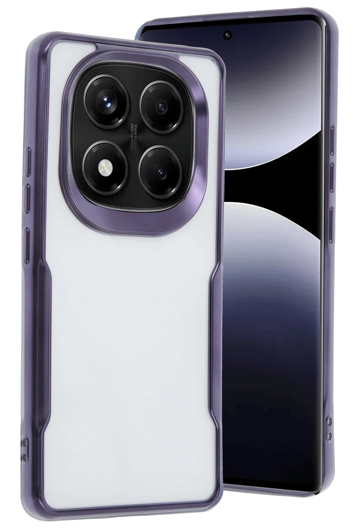 nebaktın Xiaomi Redmi Note 14 Pro Plus Kılıf Boyi Silikon Kapak - Derin Mor 1