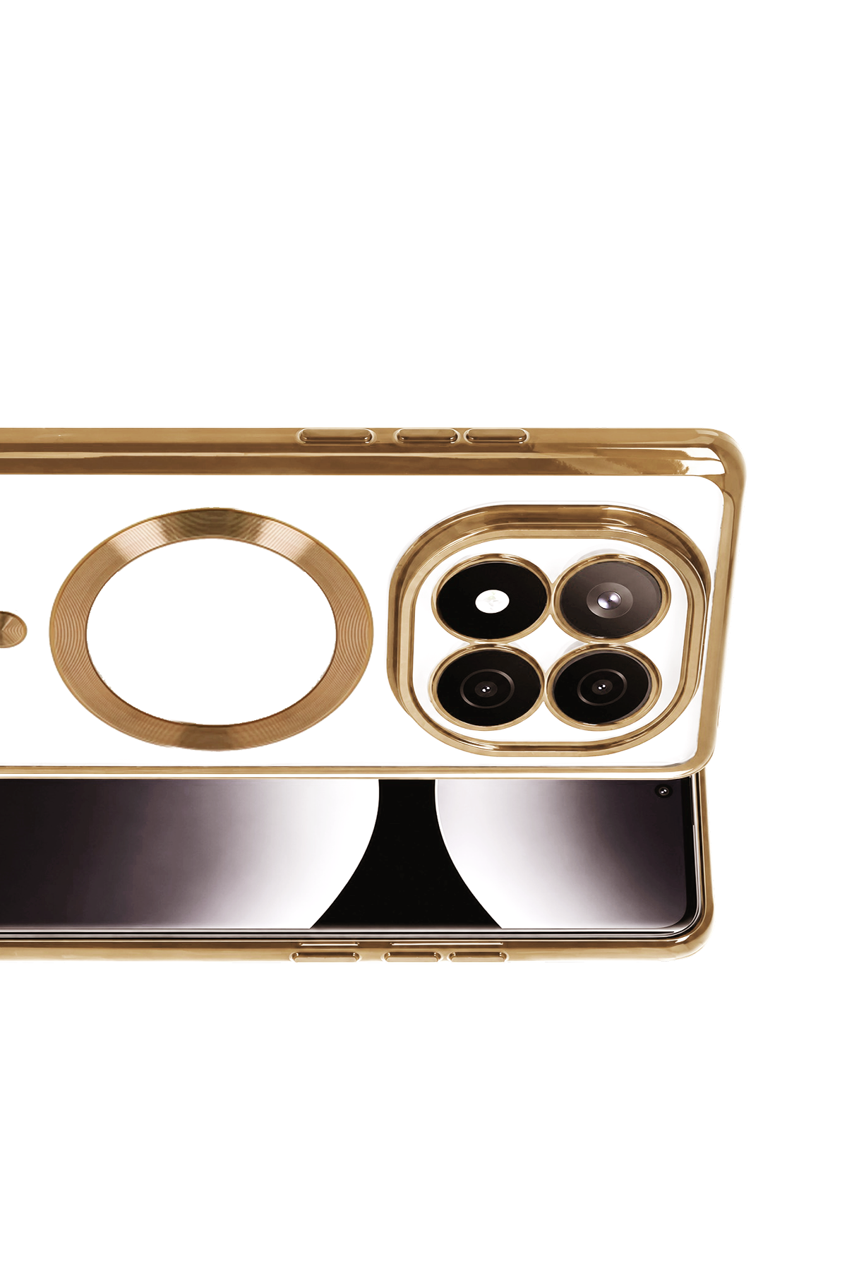 nebaktın Xiaomi Redmi Note 15 4G Kross Magneticsafe Kapak - Gold 3