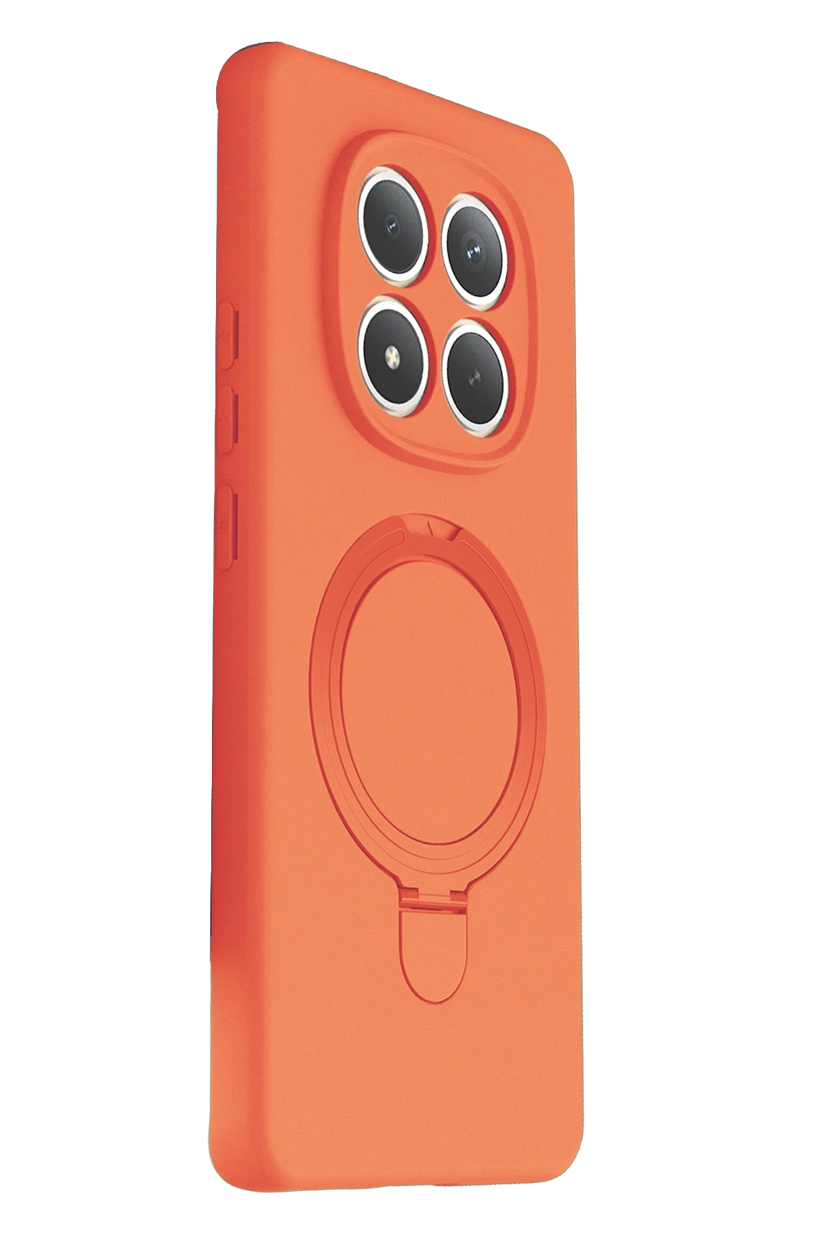 nebaktın Xiaomi Redmi Note 15 4G Regal Magsafe Standlı Kapak - Turuncu 3