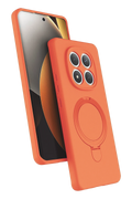 nebaktın Xiaomi Redmi Note 15 4G Regal Magsafe Standlı Kapak - Turuncu 1