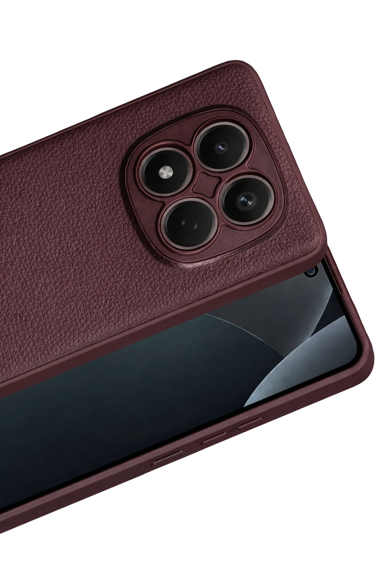 nebaktın Xiaomi Redmi Note 15 4G Thermax Silikon Kılıf - Bordo 2