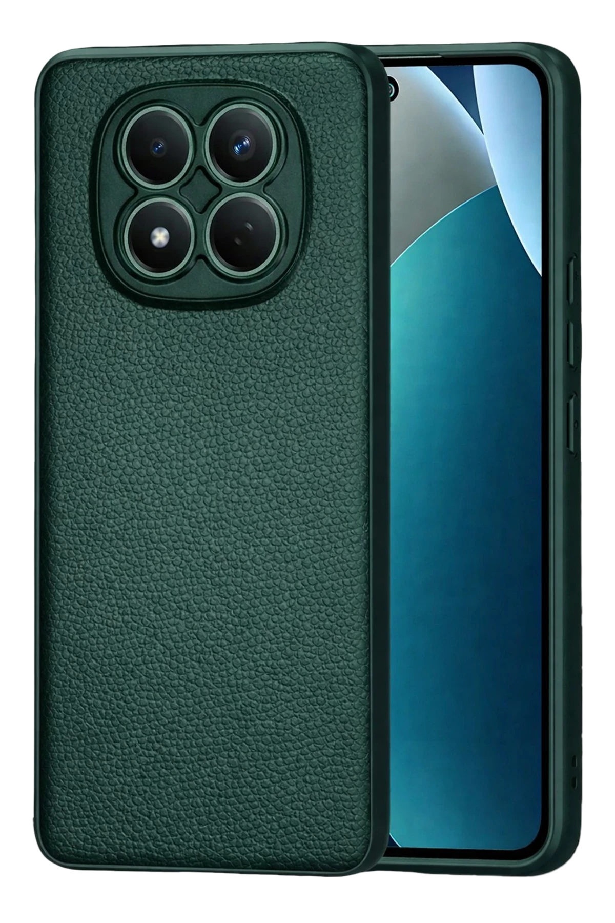 nebaktın Xiaomi Redmi Note 15 4G Thermax Silikon Kılıf - Koyu Yeşil 1