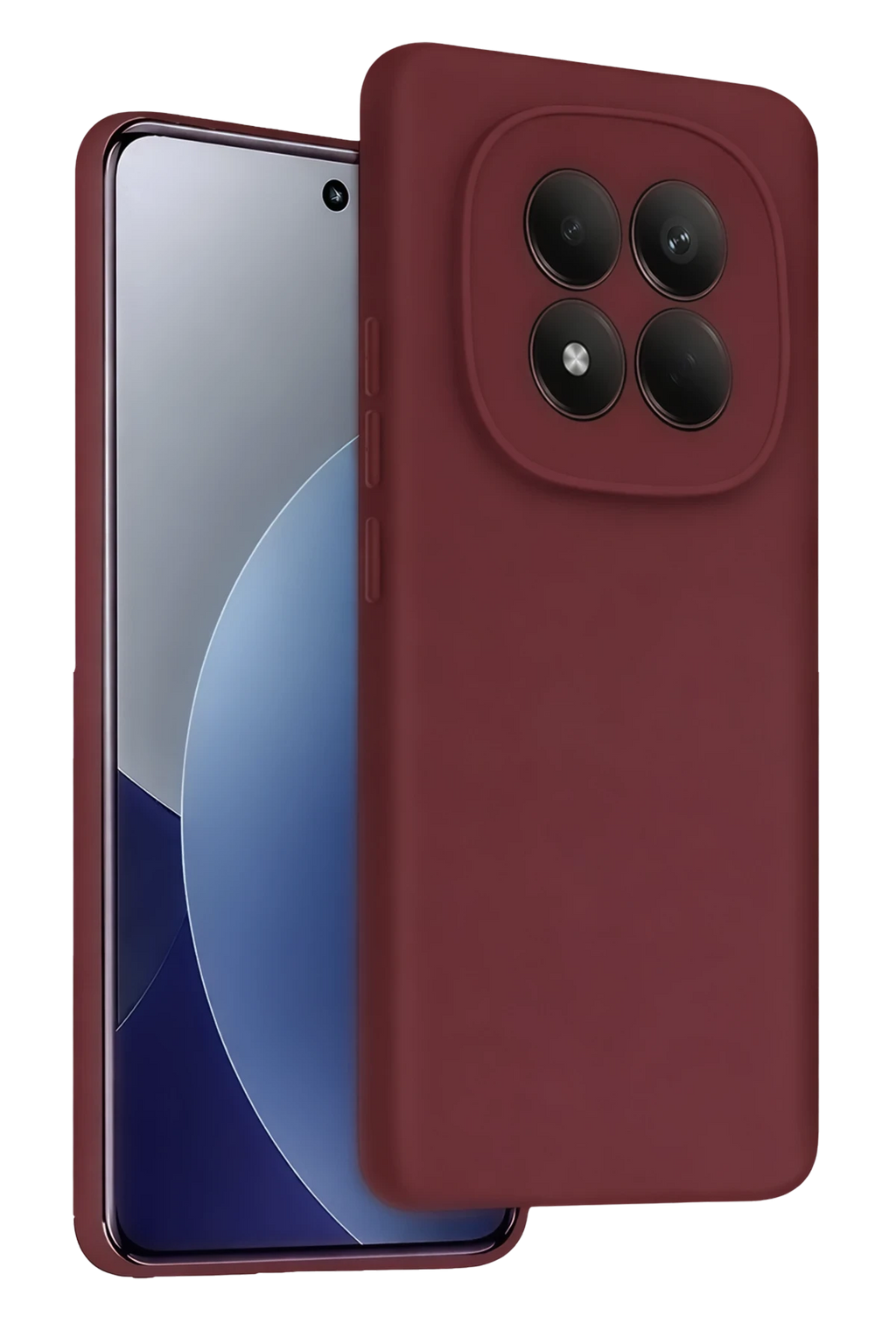 nebaktın Xiaomi Redmi Note 15 Pro 4G First Silikon - Bordo 1