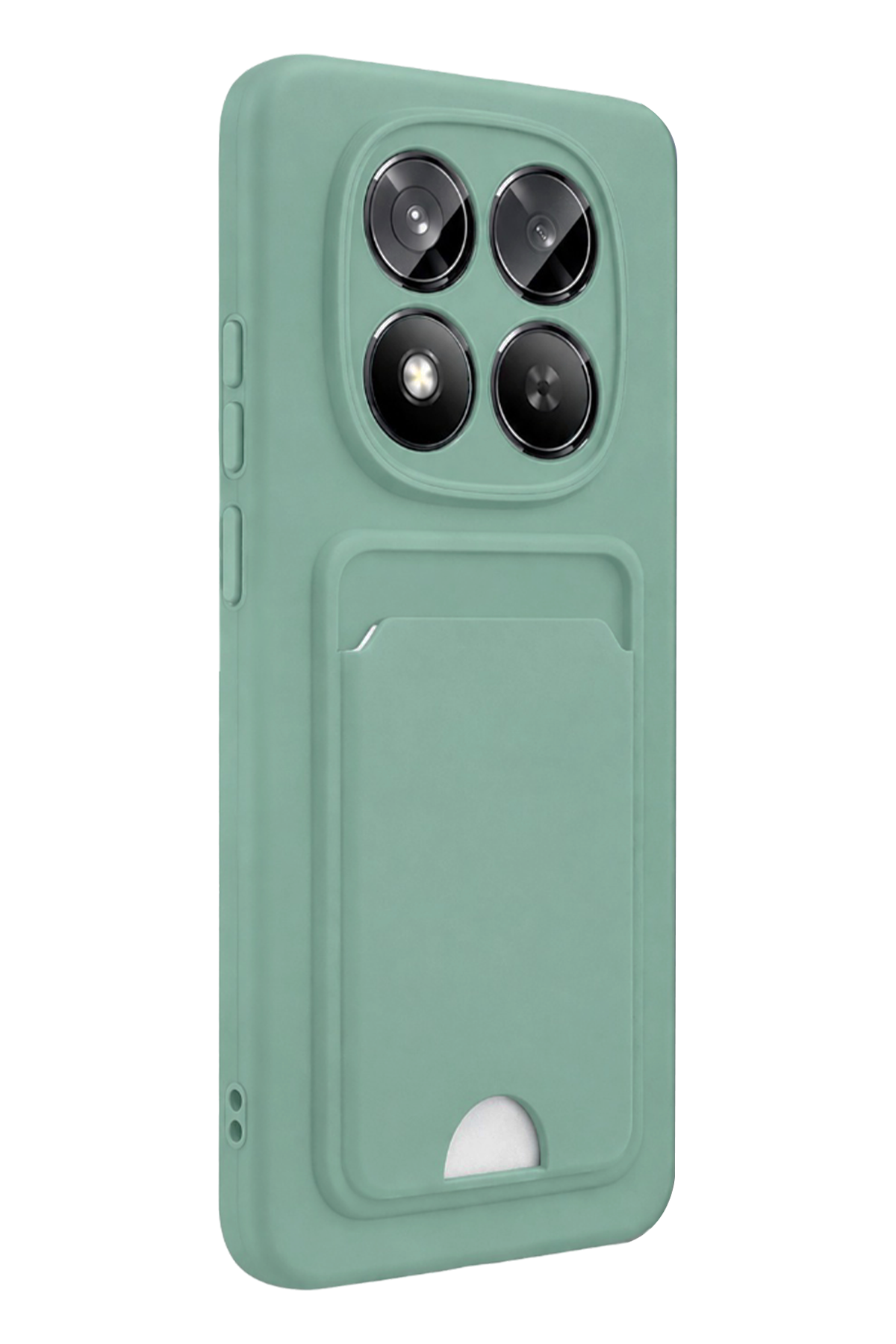 nebaktın Xiaomi Redmi Note 15 Pro 4G Kelvin Kartvizitli Silikon - Açık Yeşil 3