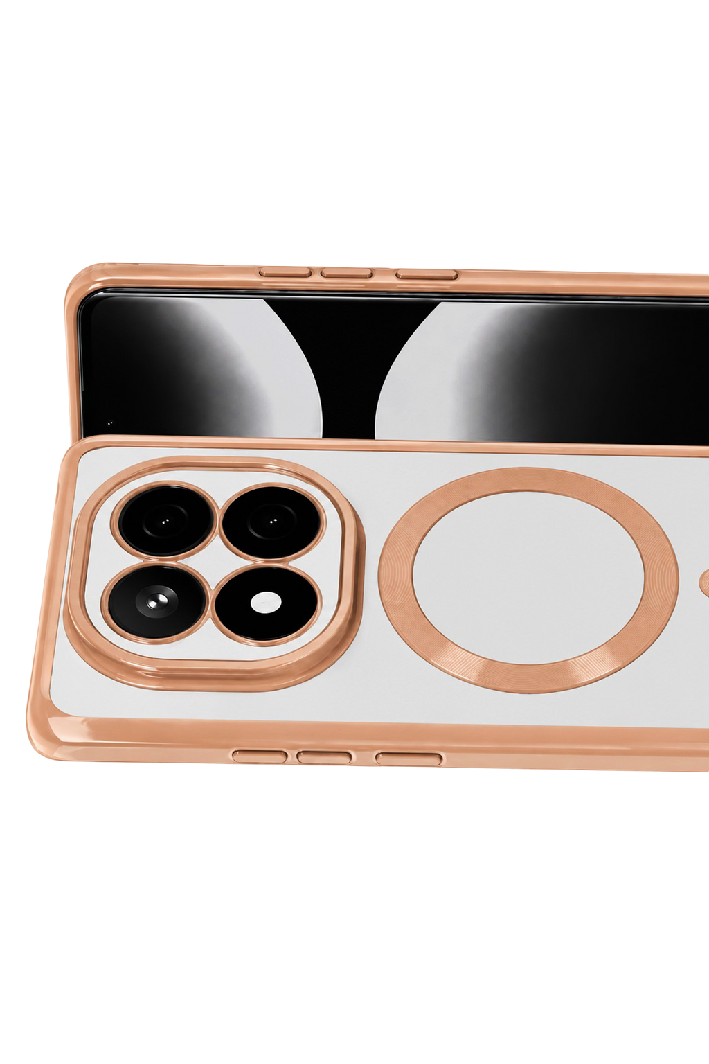 nebaktın Xiaomi Redmi Note 15 Pro 4G Kross Magneticsafe Kapak - Rose 2