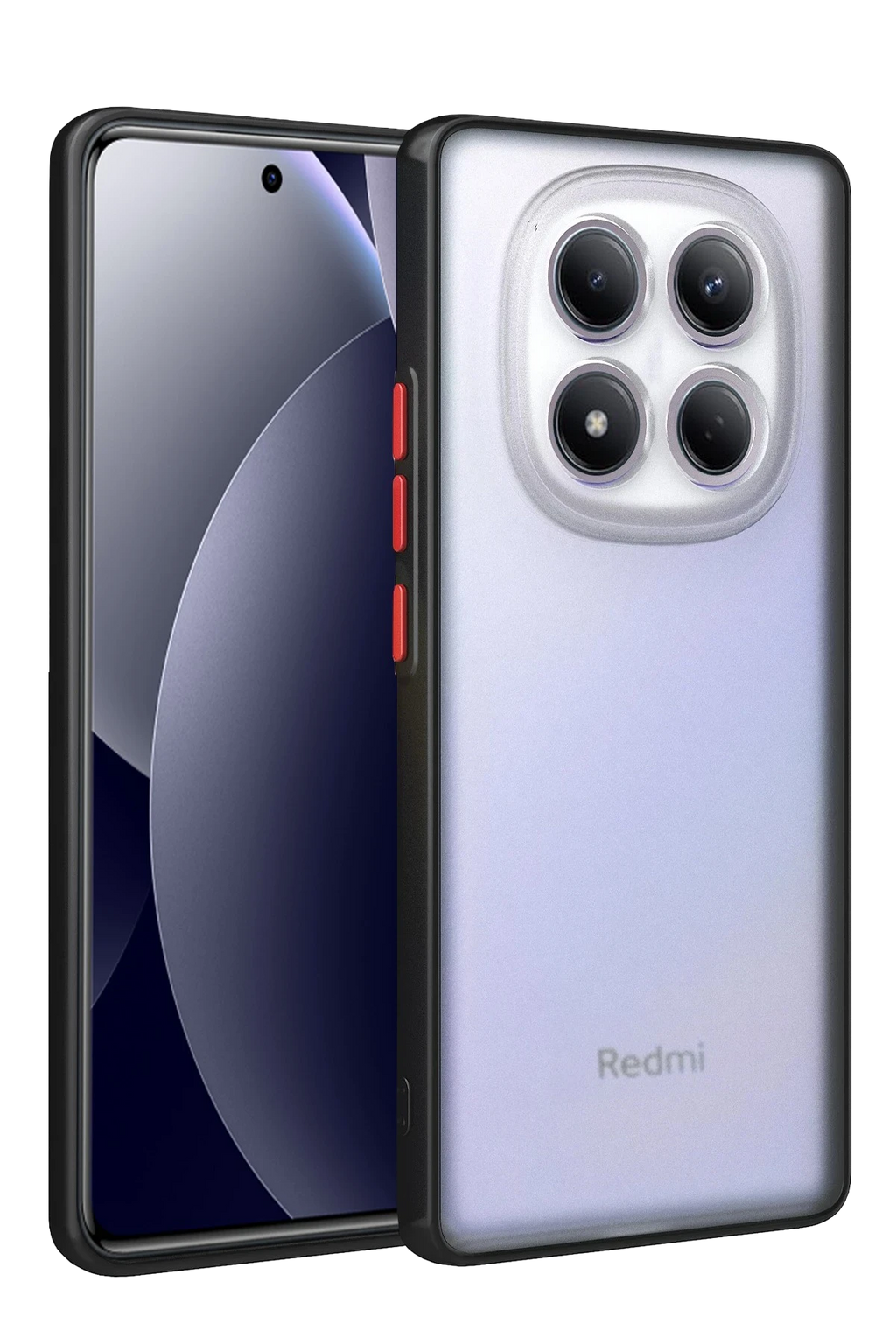 nebaktın Xiaomi Redmi Note 15 Pro 4G Montreal Silikon Kapak - Siyah 1