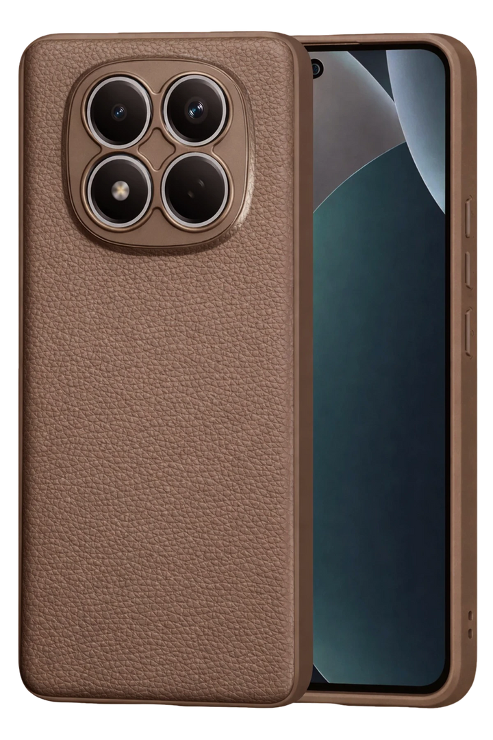 nebaktın Xiaomi Redmi Note 15 Pro 4G Thermax Silikon Kılıf - Kahverengi 1