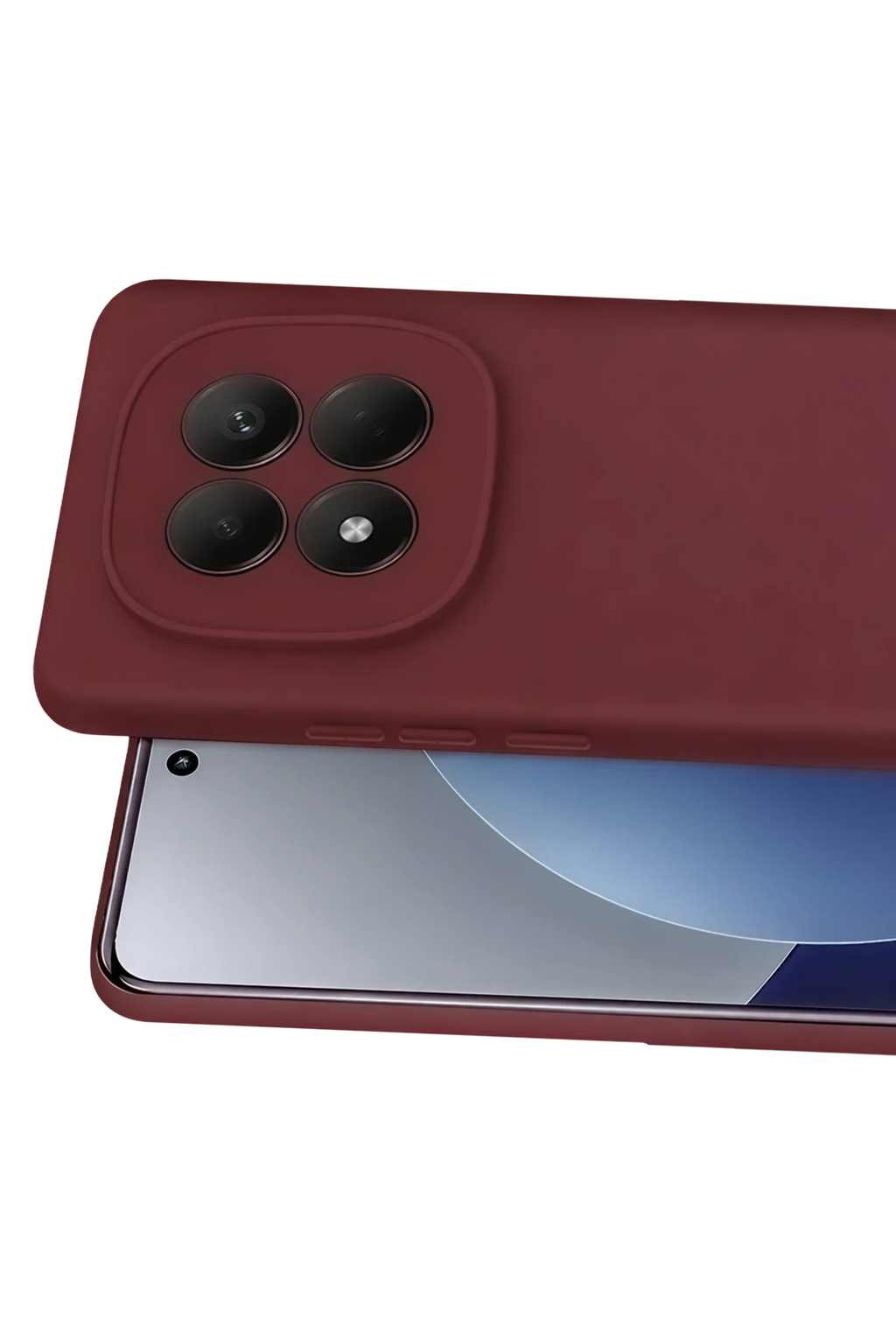 nebaktın Xiaomi Redmi Note 15 Pro 5G First Silikon - Bordo 2