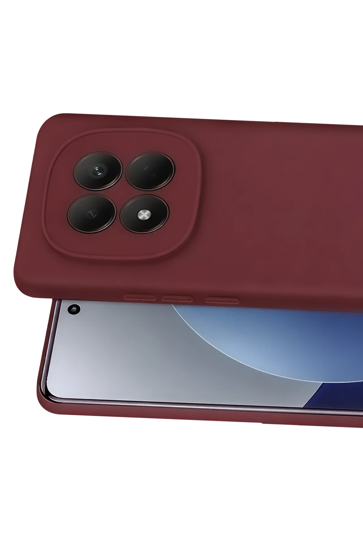 nebaktın Xiaomi Redmi Note 15 Pro 5G First Silikon - Bordo 2