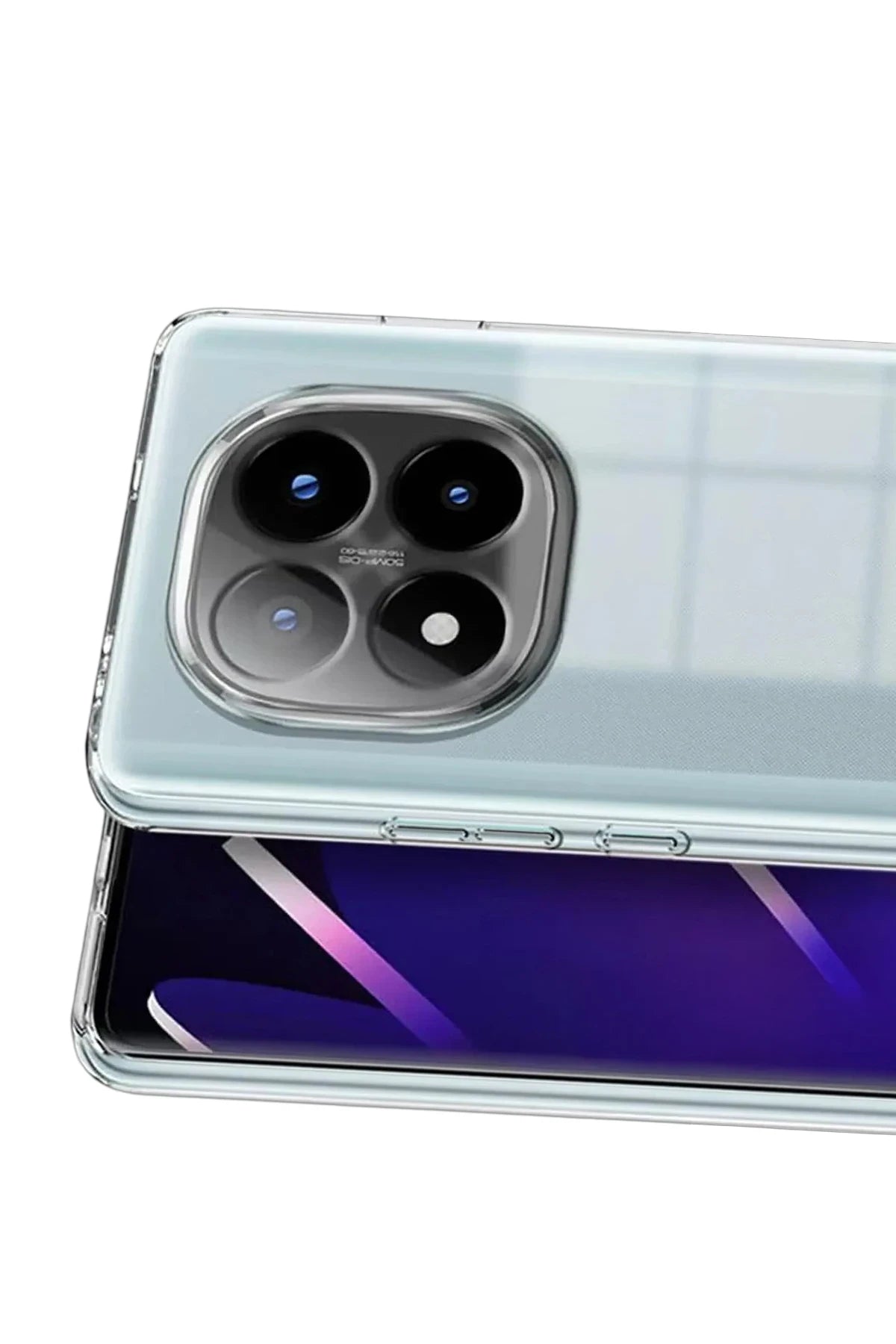 nebaktın Xiaomi Redmi Note 15 Pro 5G Lüx Şeffaf Silikon - Şeffaf 3