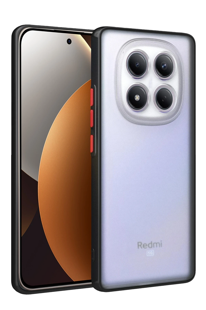 nebaktın Xiaomi Redmi Note 15 Pro 5G Montreal Silikon Kapak - Siyah 1