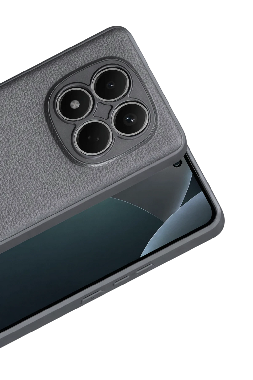 nebaktın Xiaomi Redmi Note 15 Pro 5G Thermax Silikon Kılıf - Gri 2