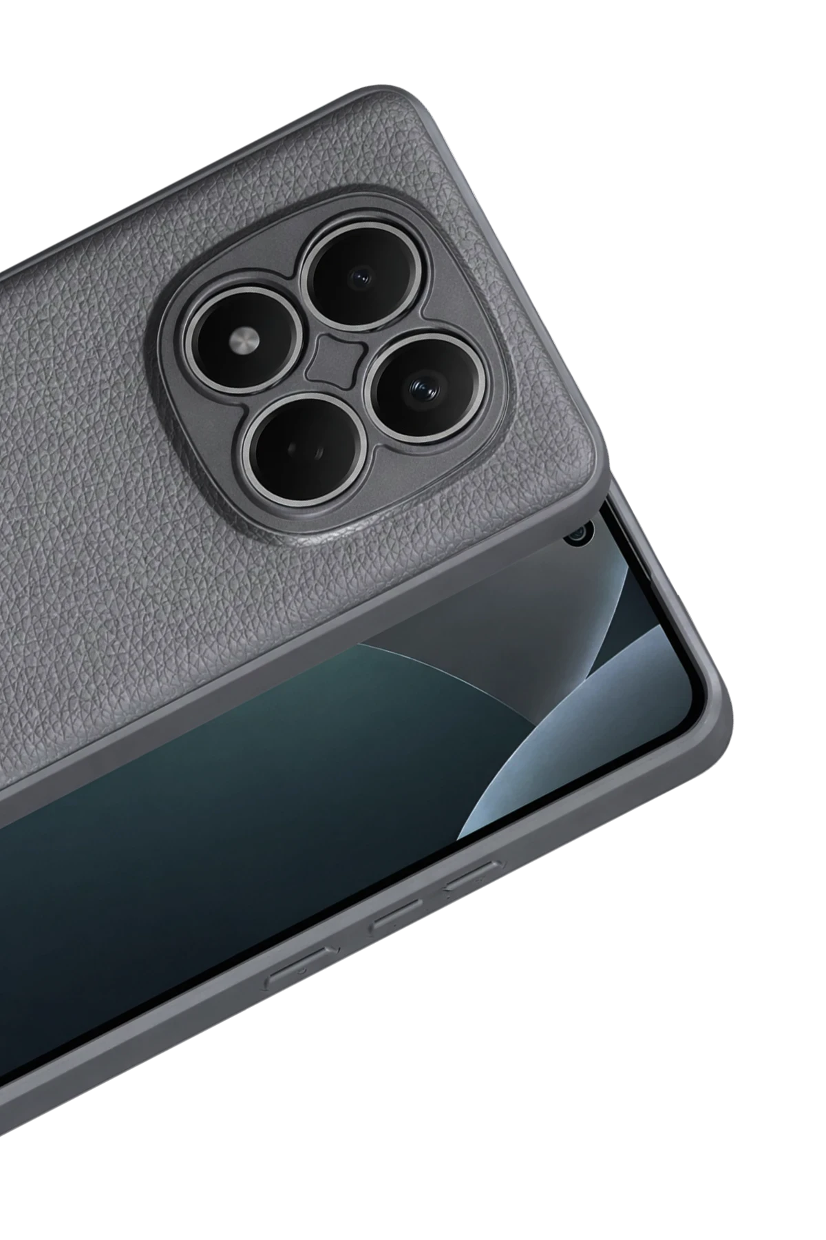 nebaktın Xiaomi Redmi Note 15 Pro 5G Thermax Silikon Kılıf - Gri 2