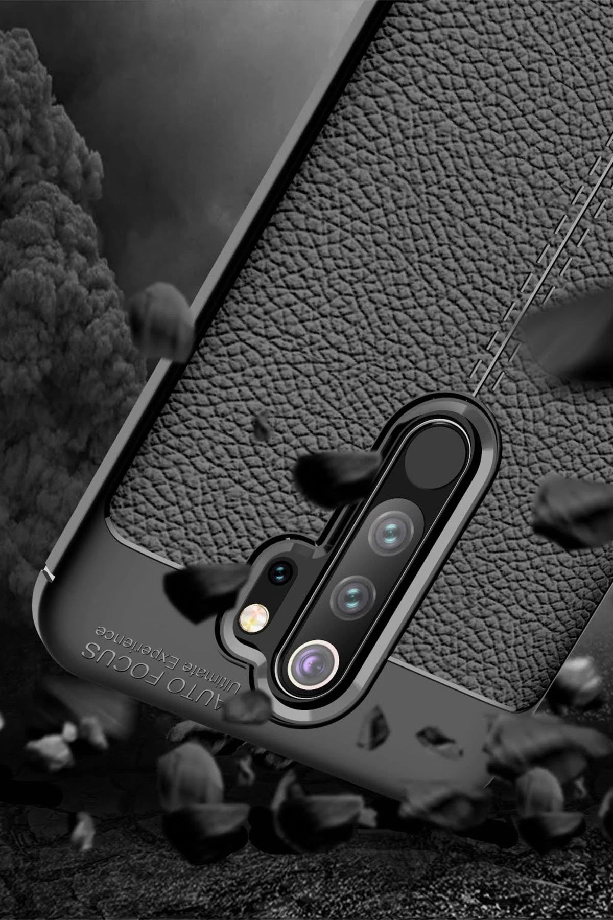 nebaktın Xiaomi Redmi Note 8 Pro Kılıf Auto Focus Kapak - Lacivert 4