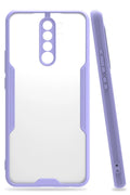 nebaktın Xiaomi Redmi Note 8 Pro Kılıf Platin Silikon - Lila 1