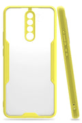 nebaktın Xiaomi Redmi Note 8 Pro Kılıf Platin Silikon - Sarı 1