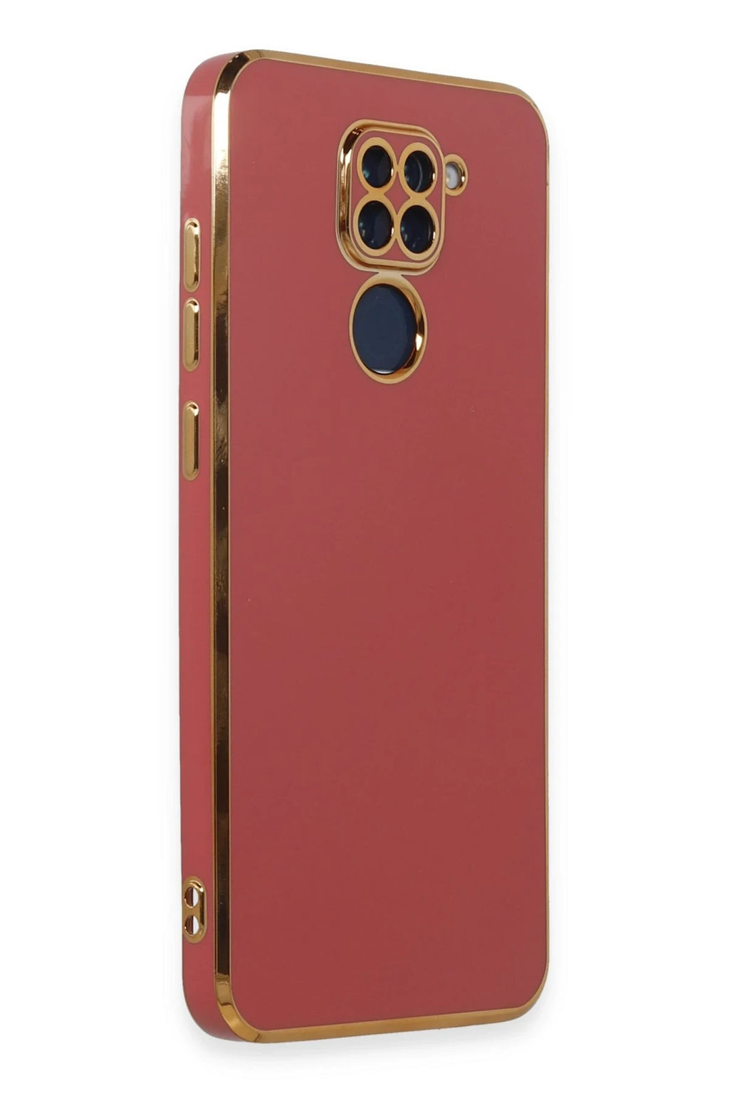 nebaktın Xiaomi Redmi Note 9 Kılıf Volet Silikon - Kırmızı 2