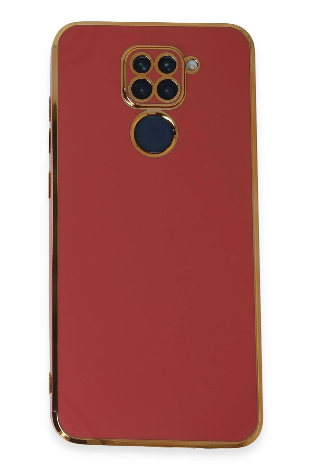 nebaktın Xiaomi Redmi Note 9 Kılıf Volet Silikon - Kırmızı 1