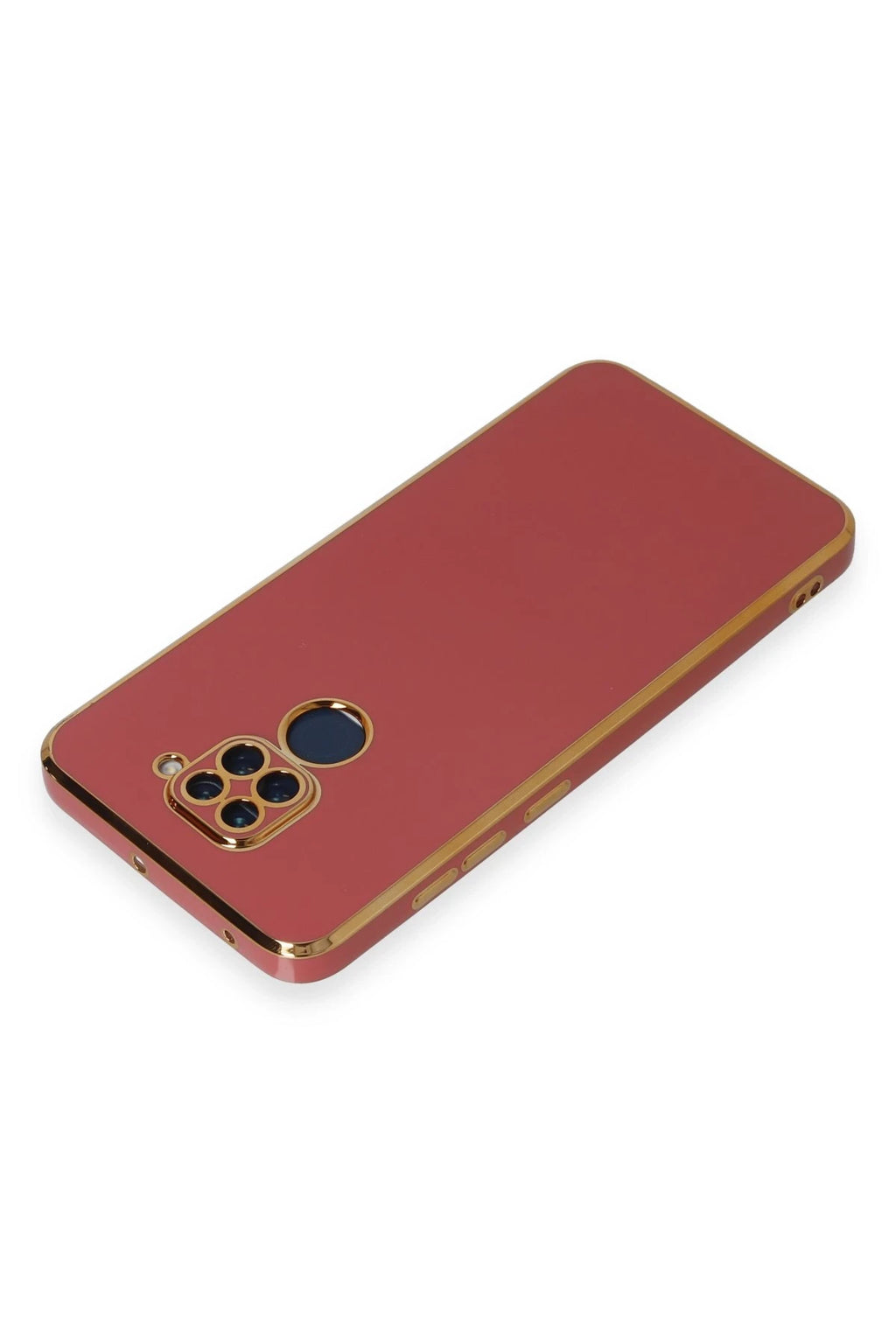 nebaktın Xiaomi Redmi Note 9 Kılıf Volet Silikon - Kırmızı 3