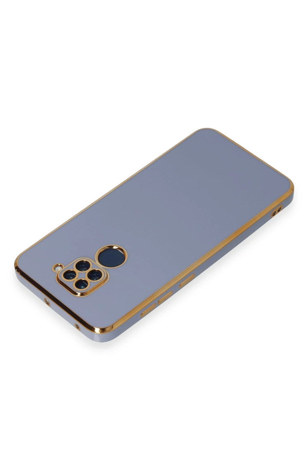 nebaktın Xiaomi Redmi Note 9 Kılıf Volet Silikon - Mavi 3