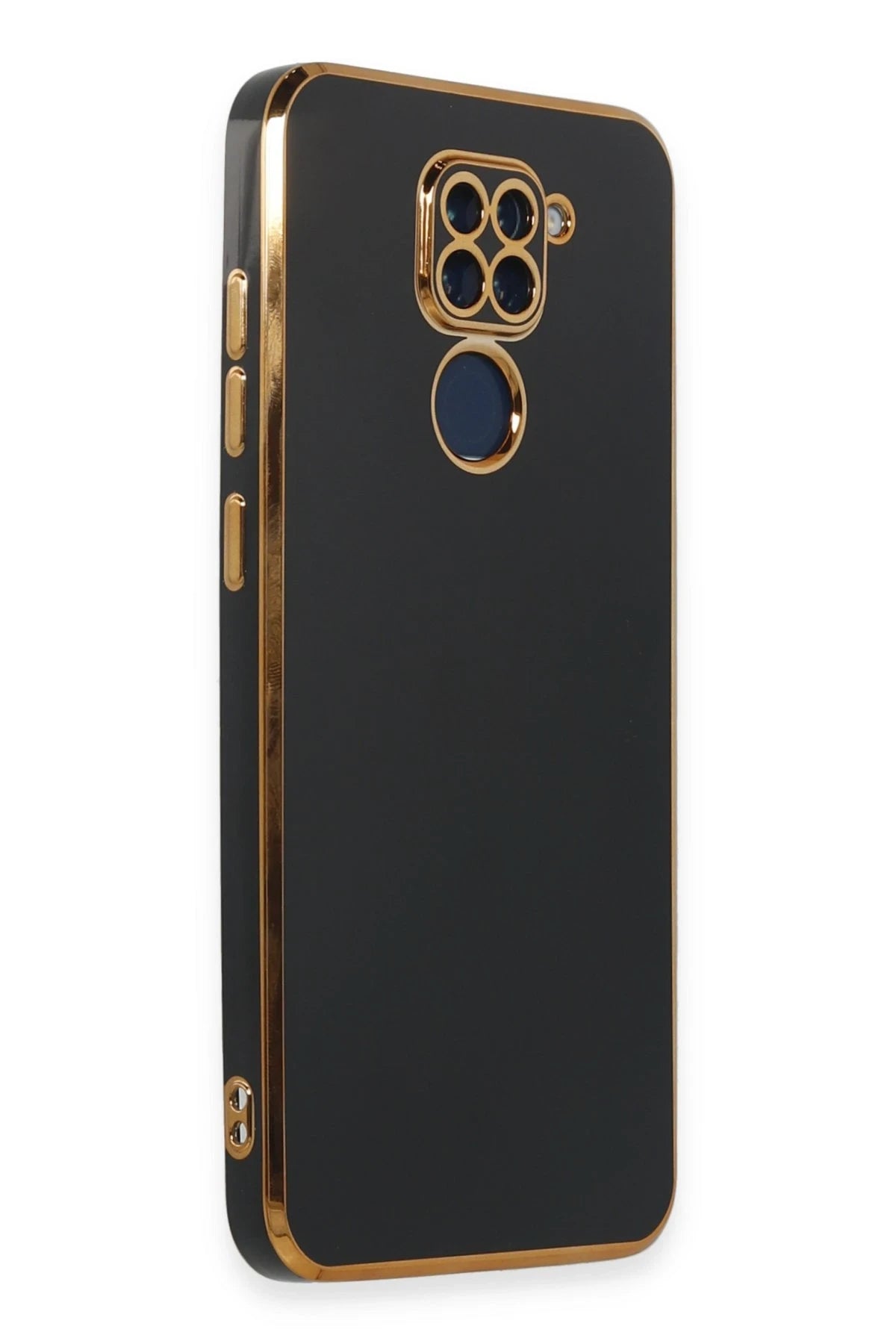 nebaktın Xiaomi Redmi Note 9 Kılıf Volet Silikon - Siyah 2