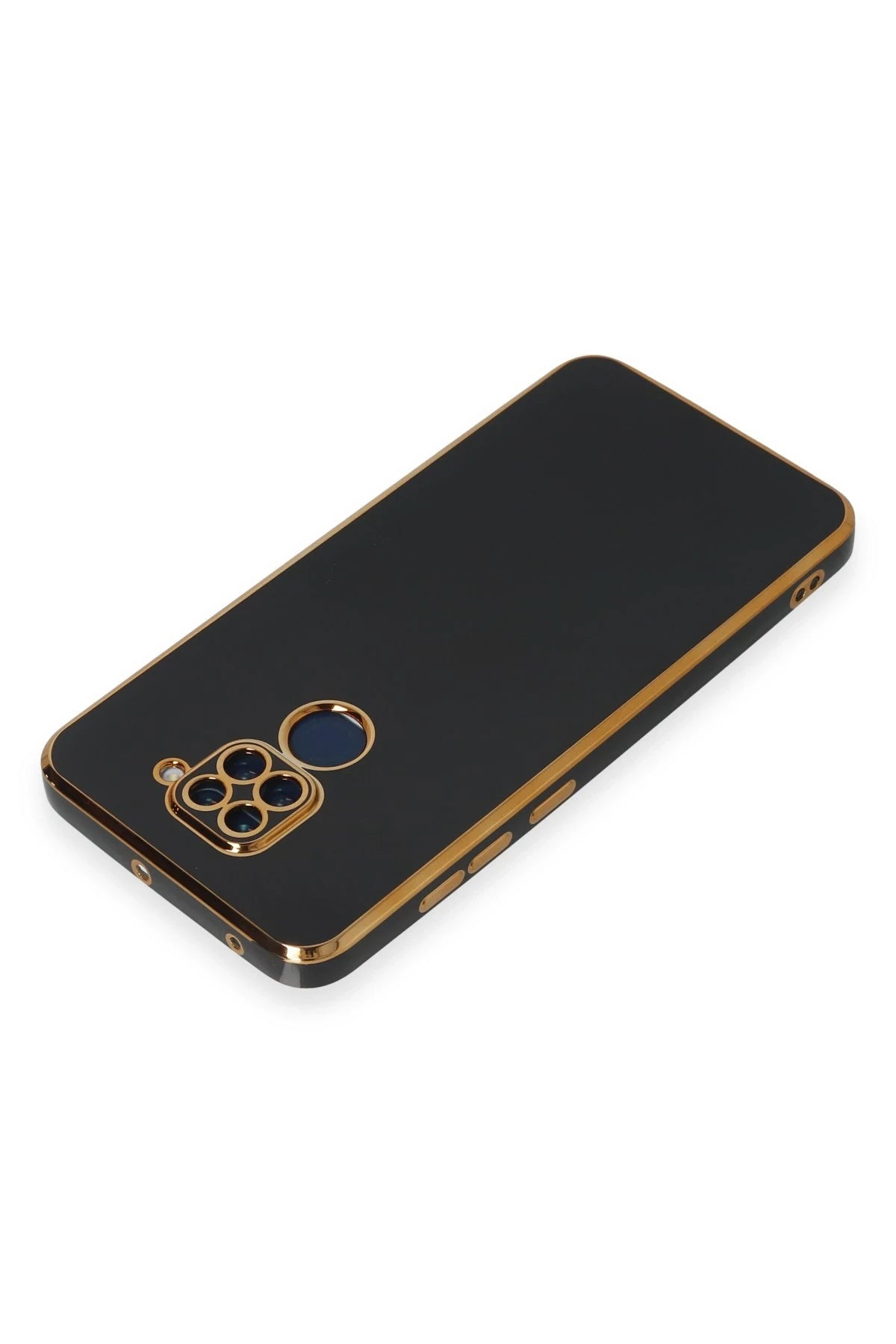 nebaktın Xiaomi Redmi Note 9 Kılıf Volet Silikon - Siyah 3