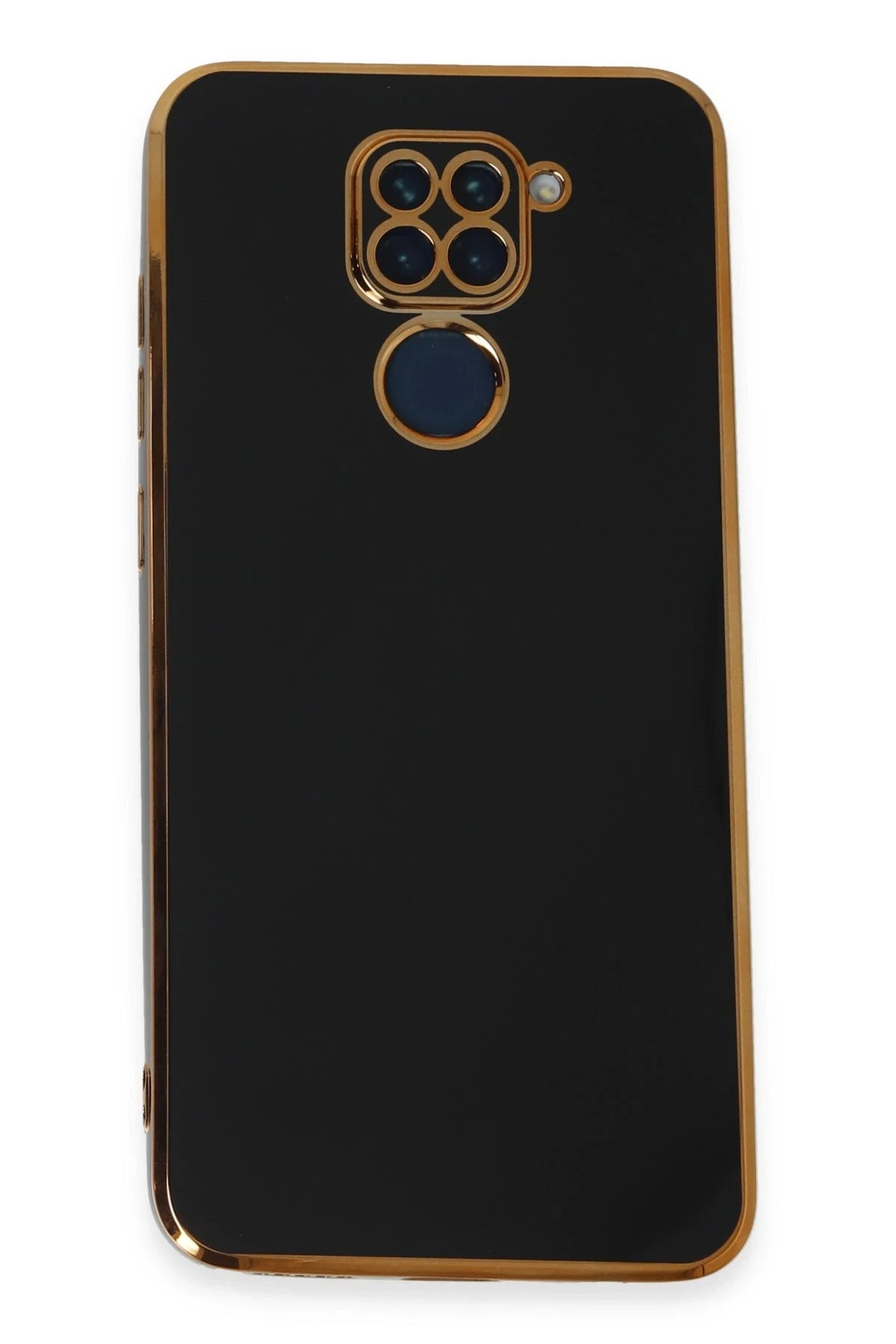 nebaktın Xiaomi Redmi Note 9 Kılıf Volet Silikon - Siyah 1