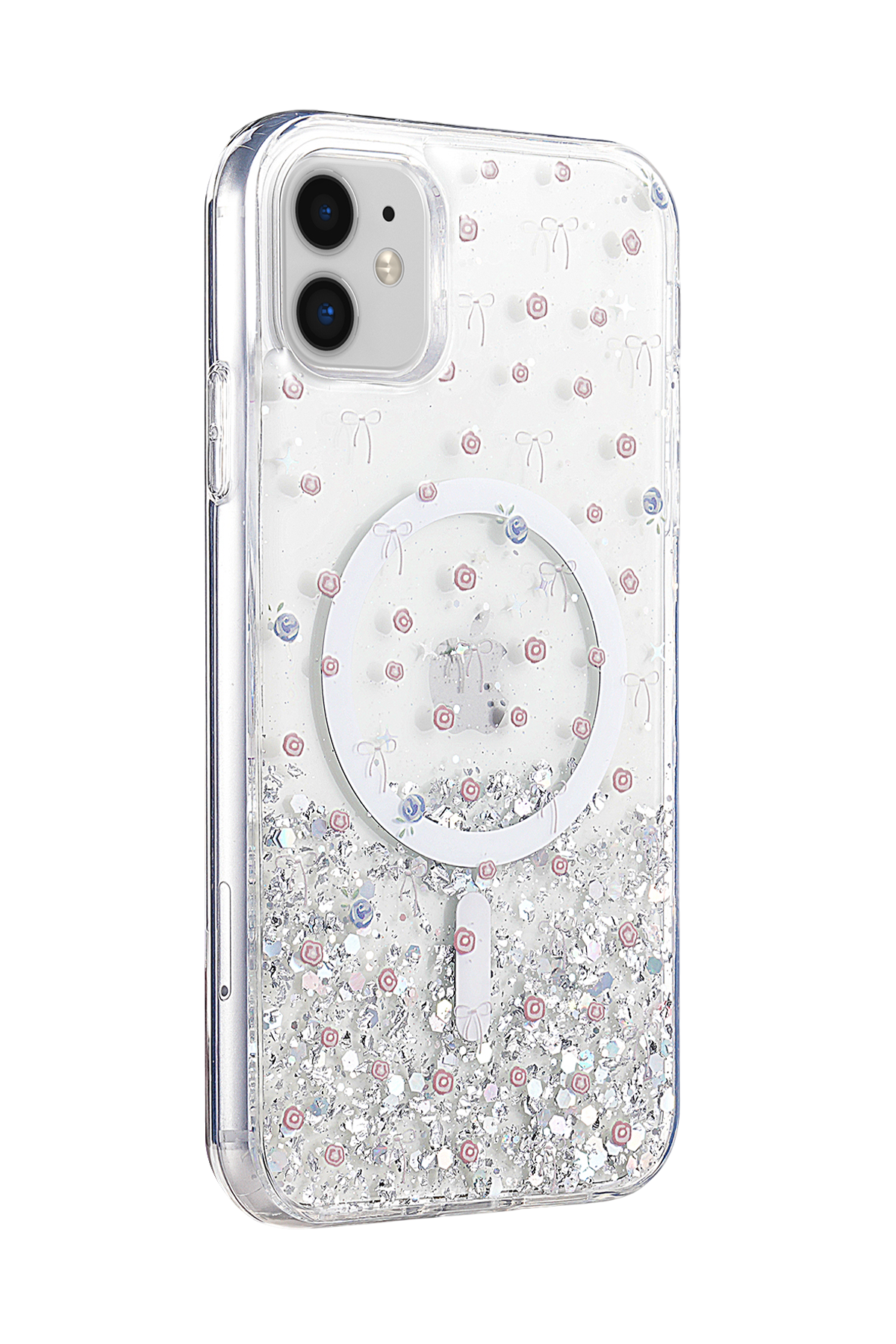 Onegif Apple iPhone 11 Misk Simli Magsafe Kapak - Desen 1 3