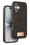 Onegif Apple iPhone 17 Bright Simli Kapak - Gold 1