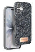 Onegif Apple iPhone 17 Bright Simli Kapak - Gümüş 1