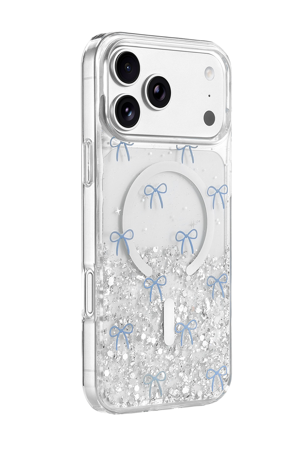 Onegif Apple iPhone 17 Pro Misk Simli Magsafe Kapak - Desen 3 3