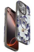 Onegif Apple iPhone 14 Pro Max Flower Series Magsafe Kapak - Gri 1