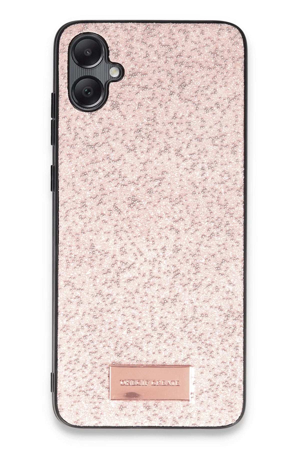 Onegif Samsung Galaxy A05 Bright Simli Kapak - Pembe 1