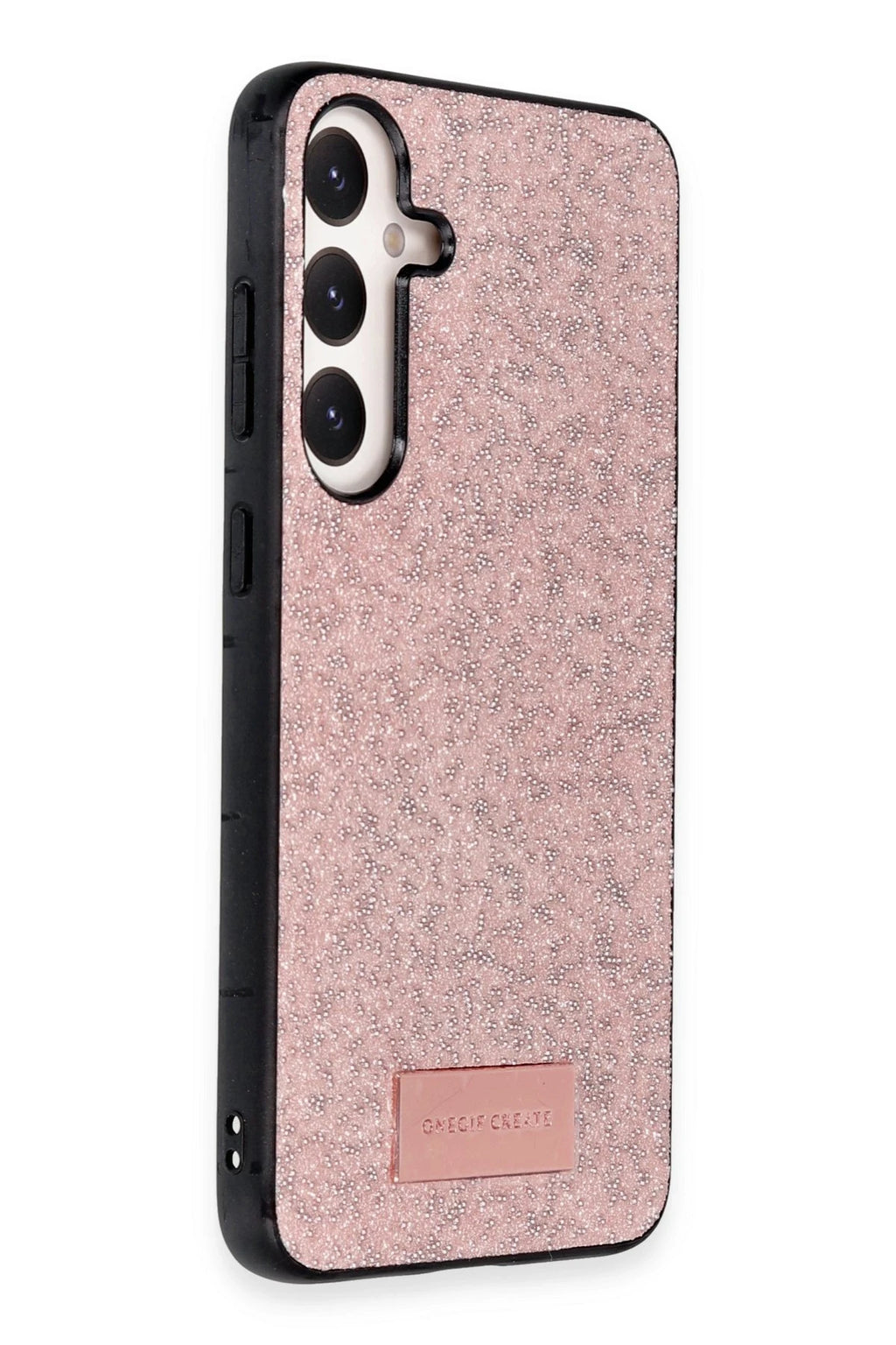 Onegif Samsung Galaxy A05S Bright Simli Kapak - Pembe 2