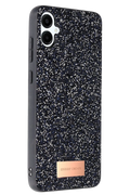 Onegif Samsung Galaxy A06 Bright Simli Kapak - Siyah 1