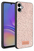 Onegif Samsung Galaxy A07 4G Bright Simli Kapak - Pembe 1