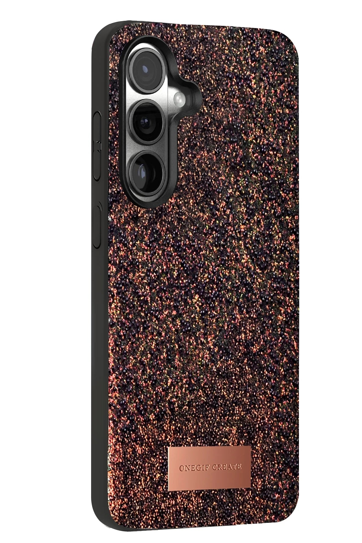 Onegif Samsung Galaxy S24 Plus Bright Simli Kapak - Derin Mor 3